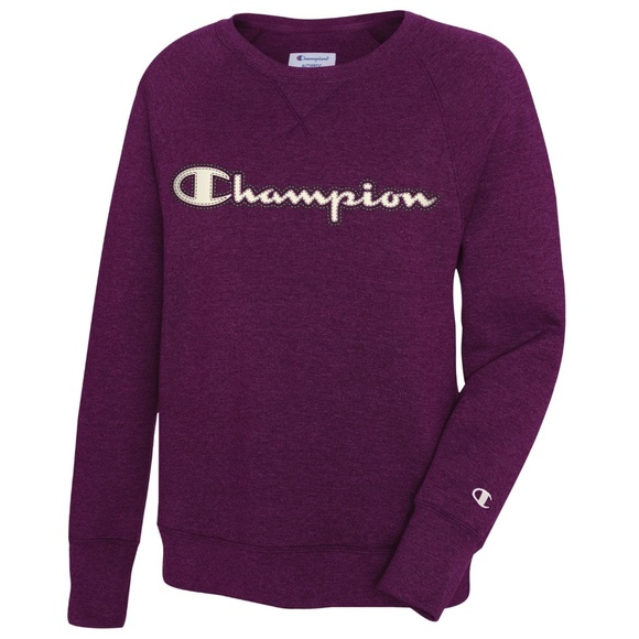 champion dark berry purple hoodie